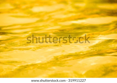 Golden abstract water background