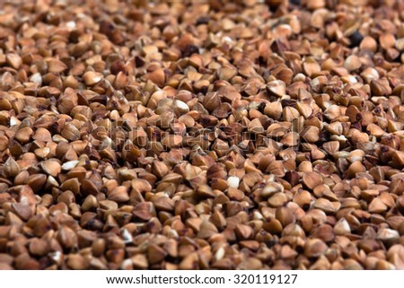 buckwheat texture as background