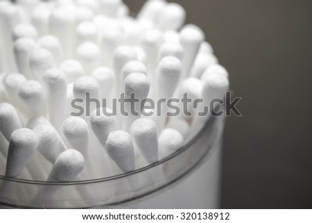 Close up of cotton Buds

