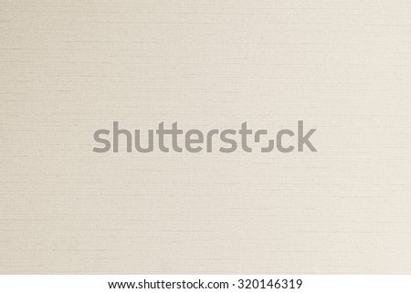 Cotton silk blended fabric wallpaper texture pattern background in light pale cream sepia beige color tone