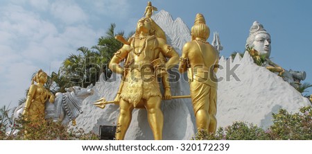 Shiva in Hindu mythology, one of the supreme gods
