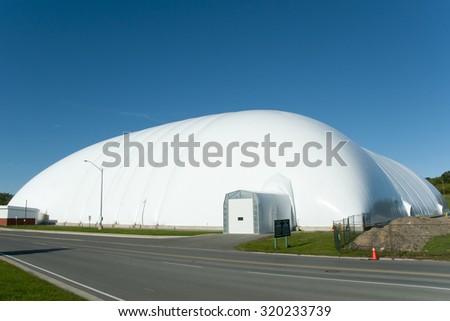 Sports Dome - Kingston - Canada Royalty-Free Stock Photo #320233739