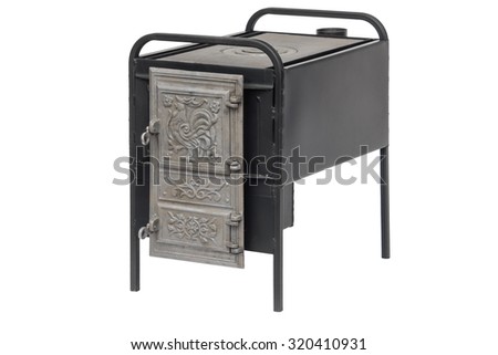 Wood stove isolated