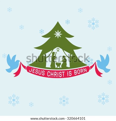 Jesus Christ is Born, Merry Christmas