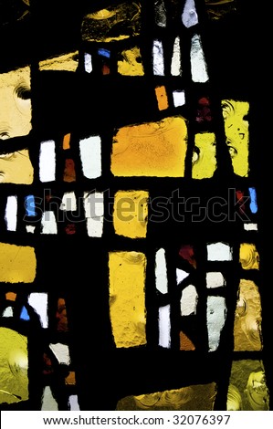 Stained glass abstract