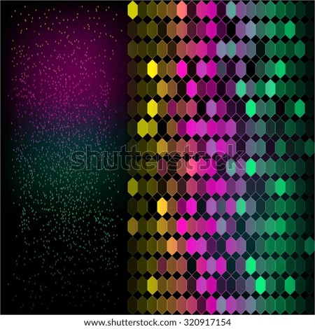 Vector illustration of Bright abstract background