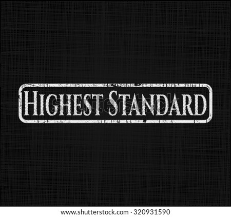 Highest Standard on blackboard