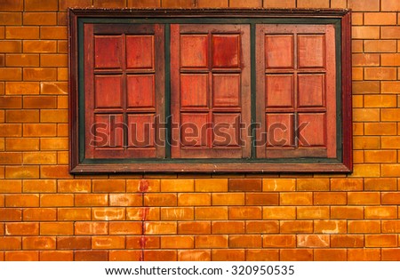 Brick blocks texture wall background