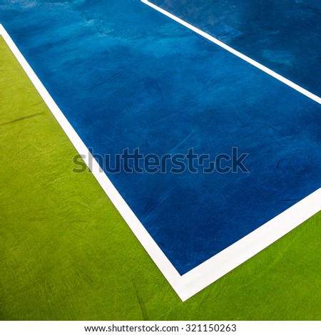 Tennis court close-up background