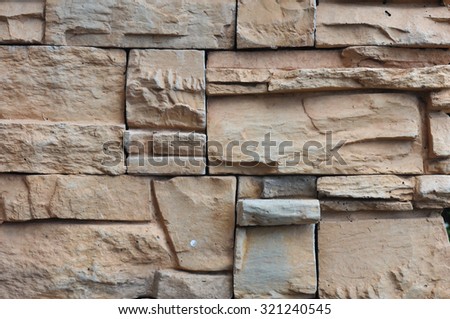 Old Brown Bricks Wall Pattern, stone wall texture,