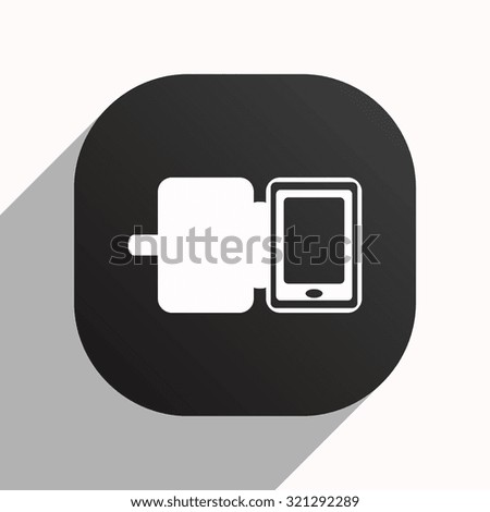 Case for phone. icon. vector design