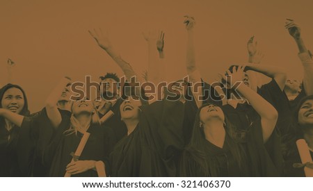 Student Celebration Education Graduation Happiness Concept