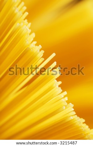 Close up of the background Spaghetti