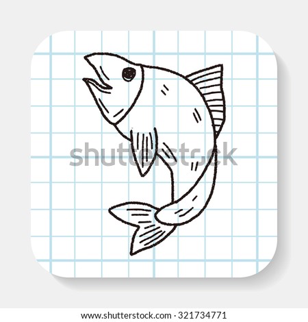 fish doodle