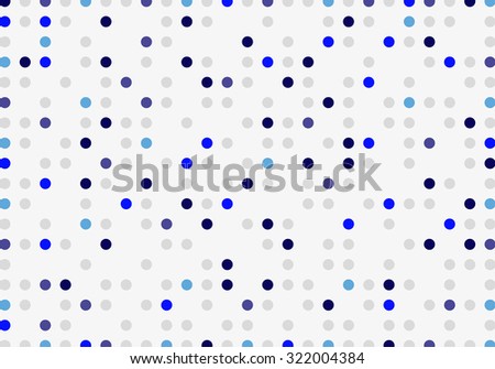Abstract dotted radial vector background