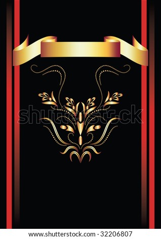 Background with ornament