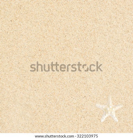 Sand Texture with starfish