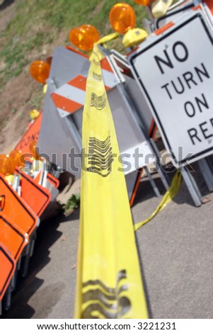 "traffic sign" series "caution tape"