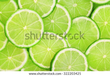 Lime slice background Royalty-Free Stock Photo #322203425