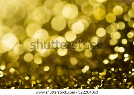 Gold spring or summer, Christmas Glittering background.Holiday abstract texture