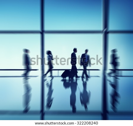 Business People Travel Office Concept
