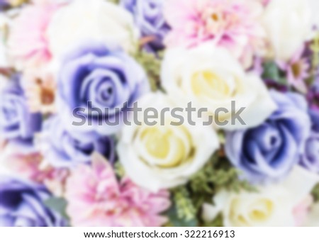 Beautiful flowers : blur background 