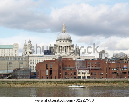 Saint Paul's Cathedral in the City of London, UK