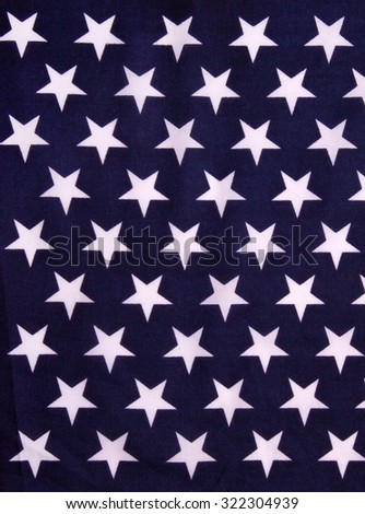 Star background in american flag colors