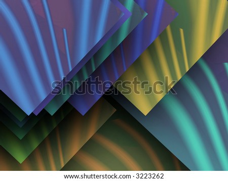 stylish scatter abstract