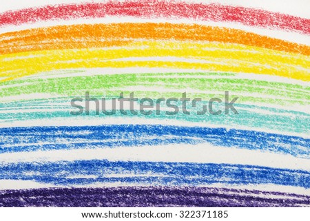 Abstract rainbow colors drawing as a background