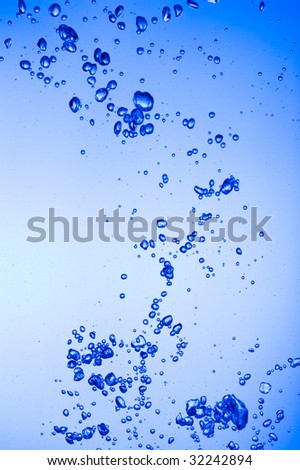 Background with creative bubbles
