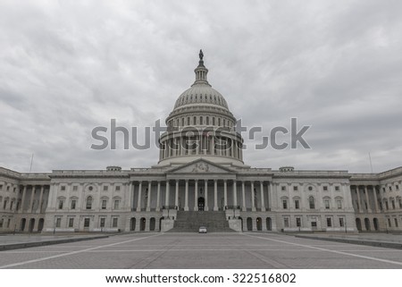 US Capitol  Royalty-Free Stock Photo #322516802