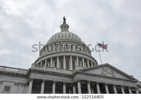 US Capitol  Royalty-Free Stock Photo #322516805