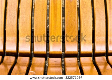 Part of a wooden bench as a background pattern