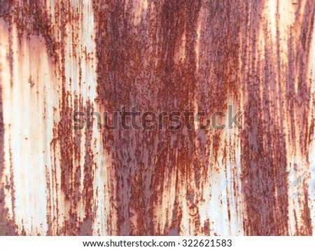 Rusted metal color textures