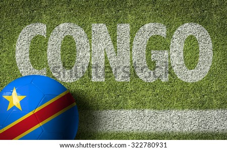 Congo Ball in a Soccer field