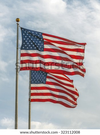 flag of the United States of America, often referred to as the American flag