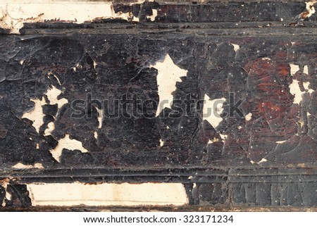 Old damaged and dirty book cover represent the antique and book concept related idea.