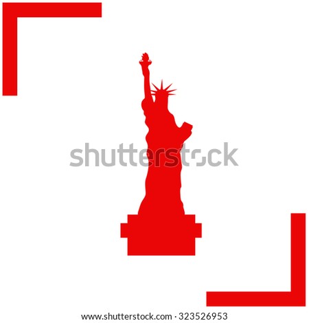 Statue Of Liberty vector icon