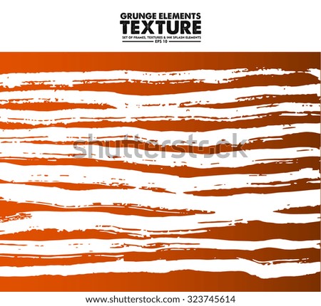 Grunge texture - abstract isolated stock vector template - easy to use