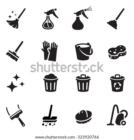 Keep Clean Icon Royalty-Free Stock Photo #323920766