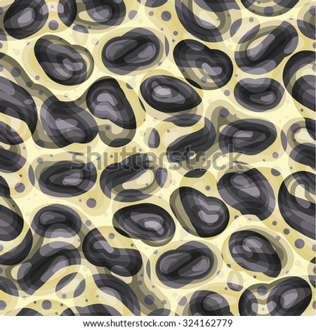 Cute pattern. Seamless texture with stones