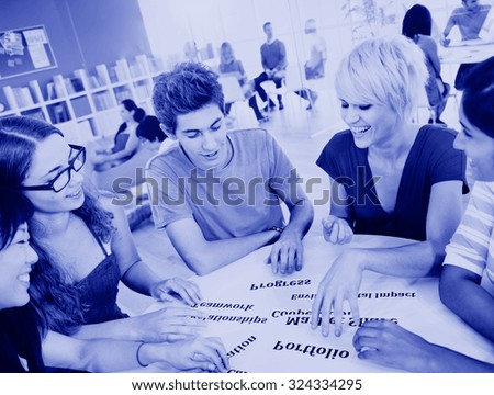Group of Student in University Knowledge Concept