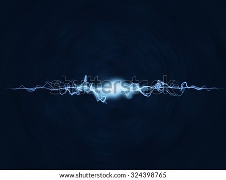 electric signal Royalty-Free Stock Photo #324398765