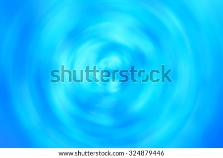 Abstract radial  blur blue bokeh background