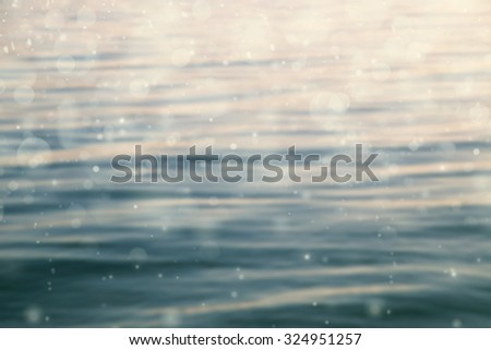 blurred, defocused water background