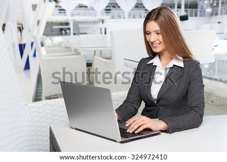 Women laptop.