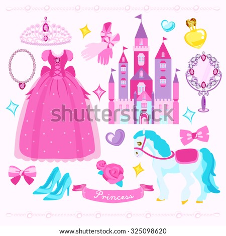 Princess Vector Design Illustration