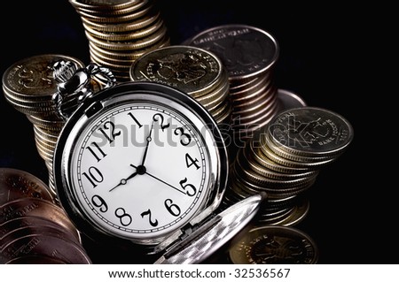 time is money Royalty-Free Stock Photo #32536567