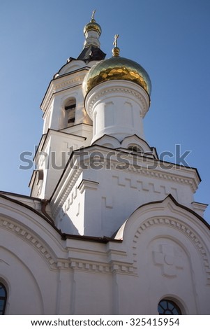 Prince Vladimir Church (Church and St. Vladimir, Prince Vladimir Church, Litvintsevskaya church White Church) - Orthodox church located in the city of Irkutsk, street Kashtakovskoy.